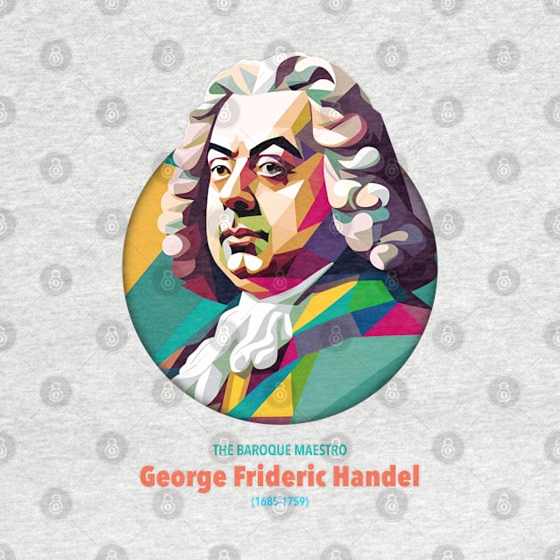 George Frideric Handel in WPAP by BAJAJU